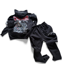 Load image into Gallery viewer, Biker Guereaper Sweatsuit (Black)