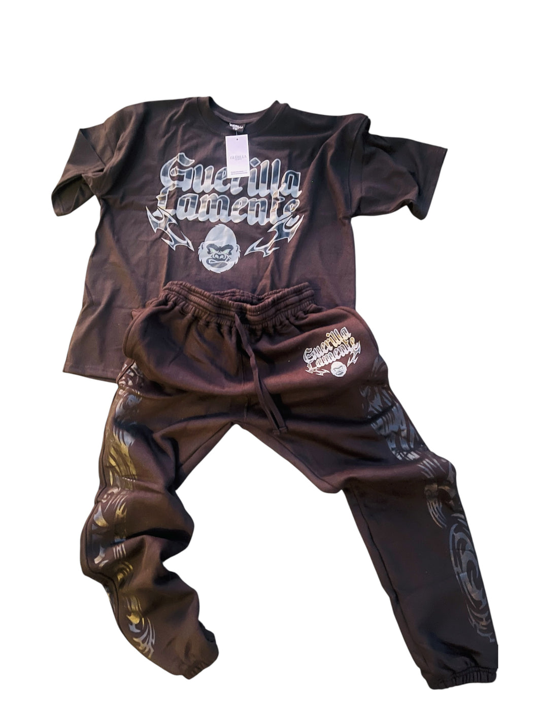 Hoodie-less Blackout Sweatsuit (Black)