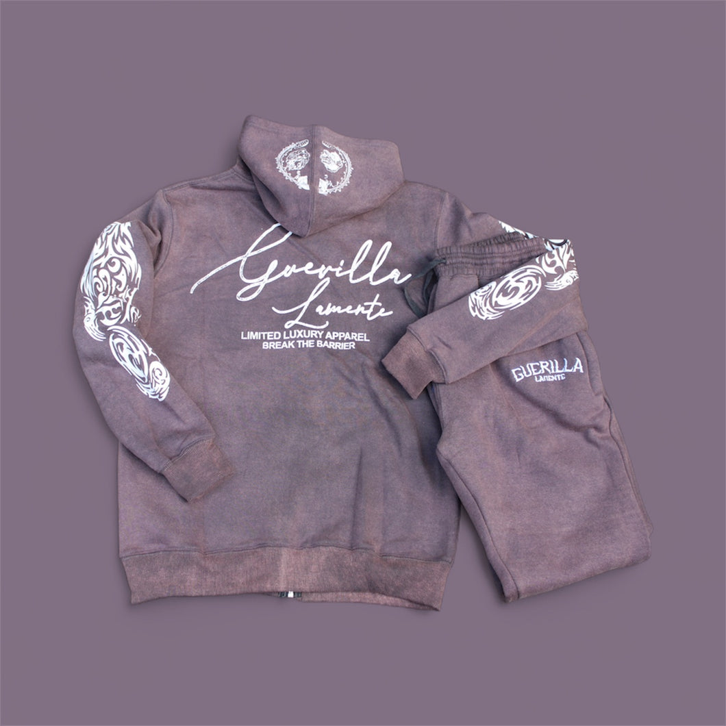 Limited Luxury Sweatsuit (Acid Grey)