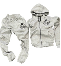 Load image into Gallery viewer, Full Zip Up Sweatsuit (Grey)
